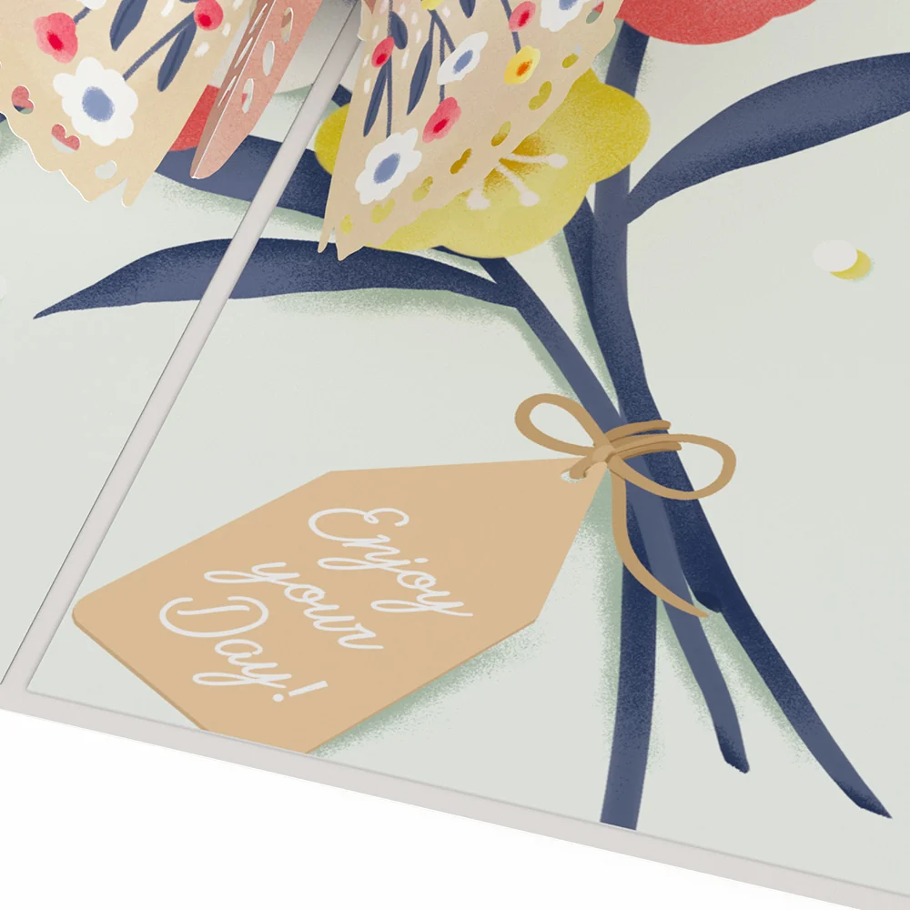 Lovepop Birthday Butterfly Pop-Up Card - Image 3