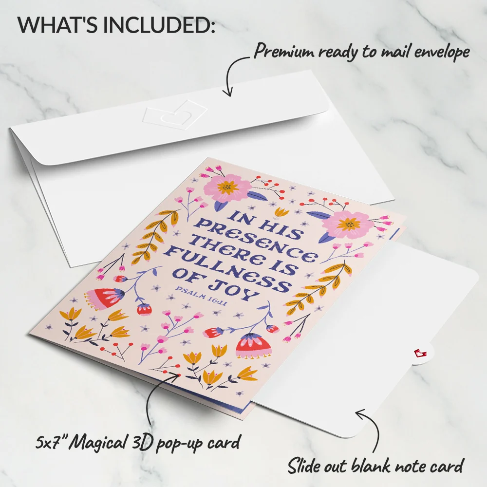 Lovepop Fullness of Joy Pop-Up Card - Image 5