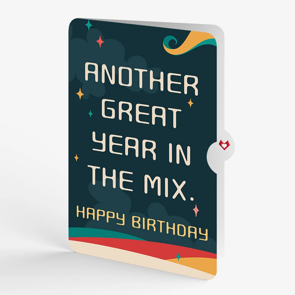 Lovepop The Perfect Mixtape Birthday Pop-Up Card and Sentiment Set - Image 4