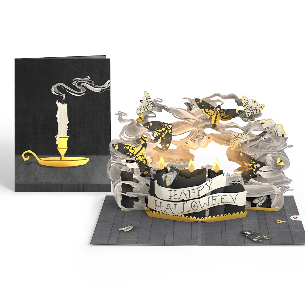 Lovepop Halloween Candlelight Light-Up Pop-Up Card Candle - Image 3