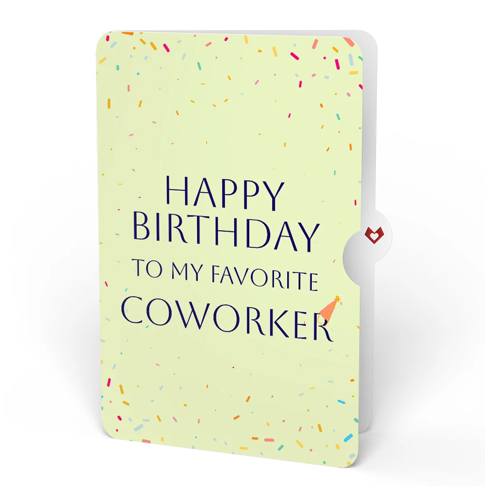Lovepop Happy Birthday Balloons Music and Lights Pop-Up Card and Sentiment Set for Co-Worker - Image 4