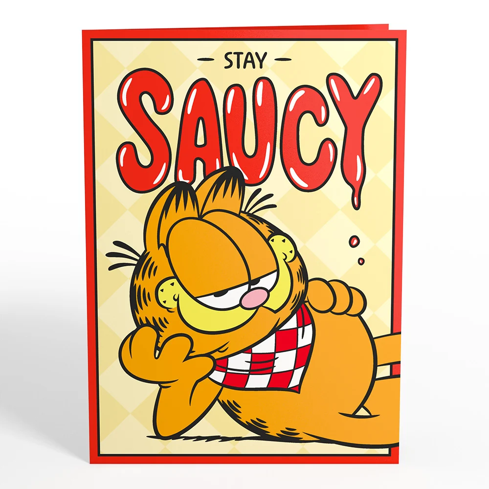 Lovepop Garfield Stay Saucy Pop-Up Card Tray - Image 5