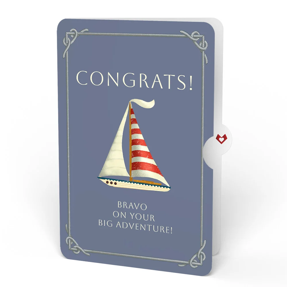 Lovepop 'Ahoy There' Congratulations Plushpop Card and Sentiment Set - Image 4