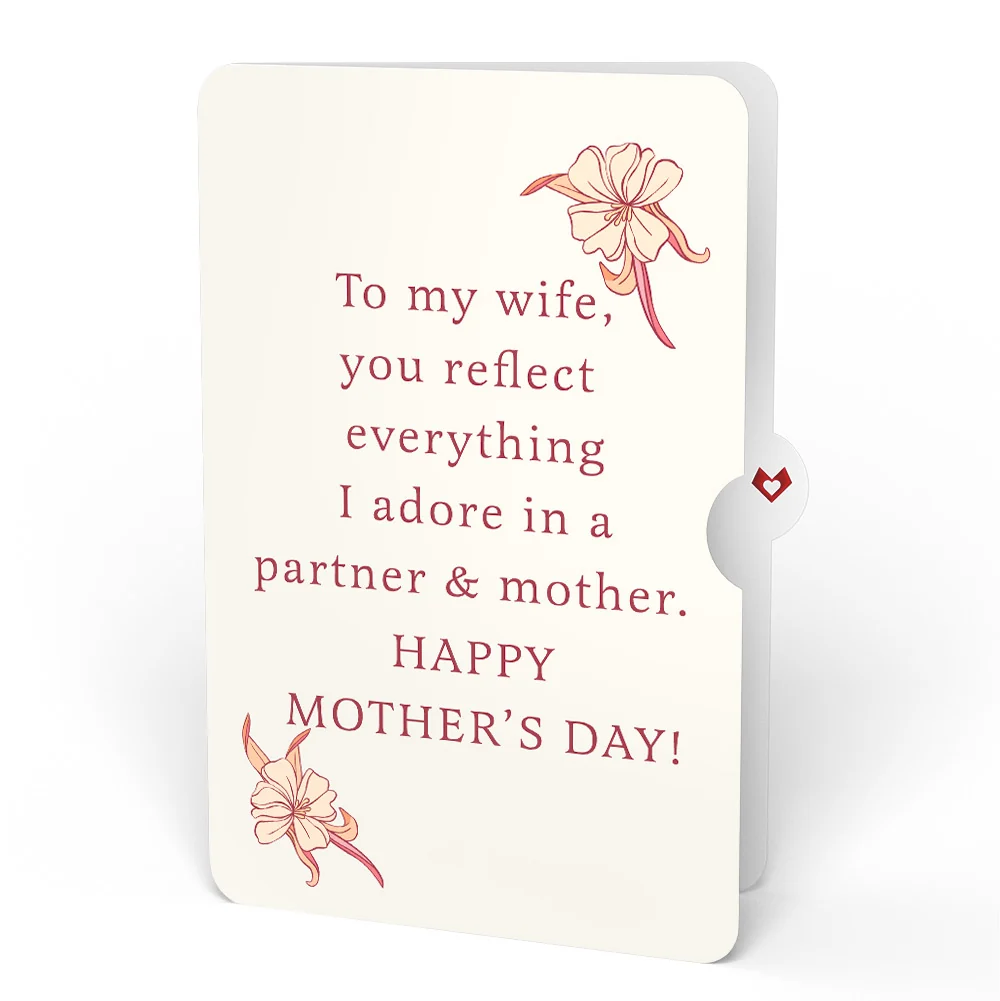 Lovepop Cheerful Tulips Mother's Day Pop-Up Card and Sentiment Set for Wife - Image 4