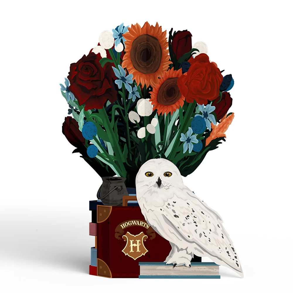 Lovepop Harry Potter Hedwig Flower Buds Bouquet Vase - Image 4