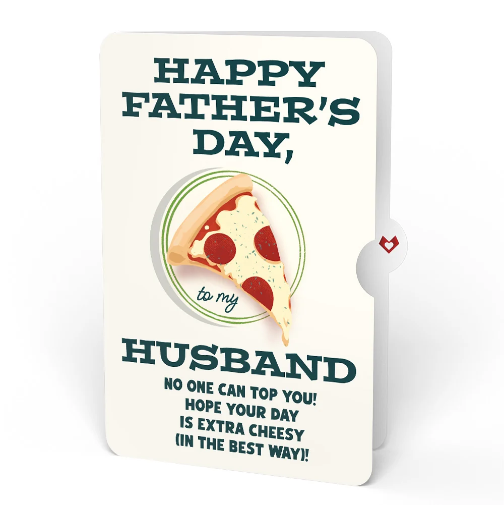 Lovepop Pizza Love Father's Day Pop-Up Card and Sentiment Set for Husband - Image 4