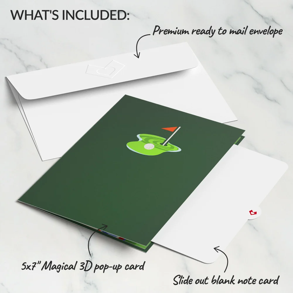 Lovepop Hole in One Pop-Up Card - Image 5