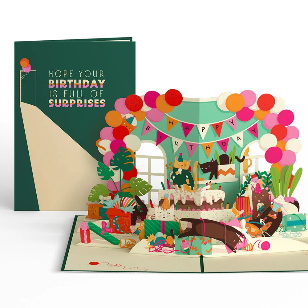 Lovepop Birthday Cats 5-Pack - Image 10