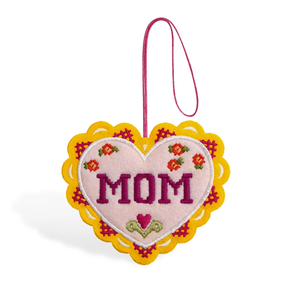 Lovepop Stitched with Love Mother’s Day HeartFelt Charm Card and Poppies Garden Frame Sentiment Set for Mom - Image 3