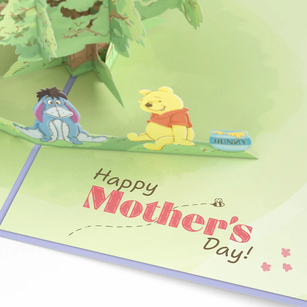 Lovepop Disney's Winnie the Pooh Special As Can Bee Mom Pop-Up Card & Bouquet Bundle Jar - Image 4