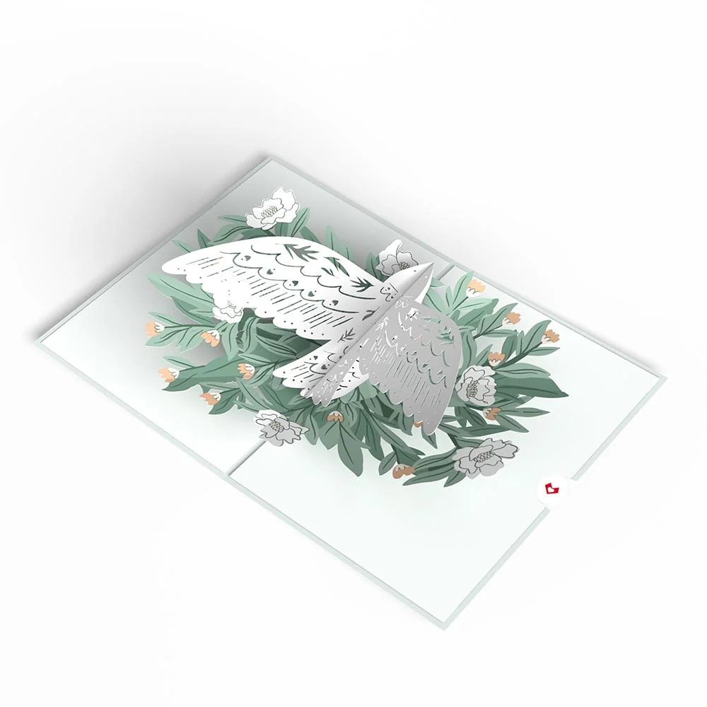 Lovepop Thinking of You Dove Pop-Up Card - Image 3