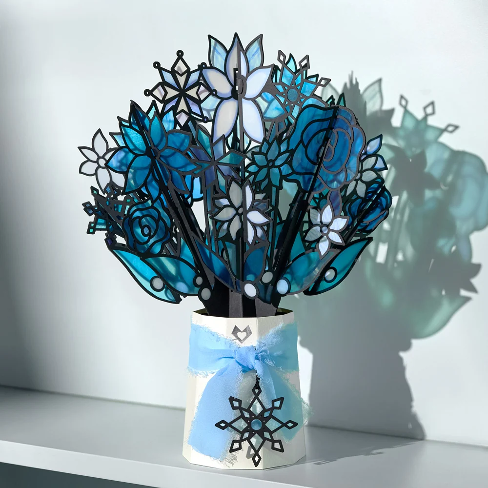 Lovepop Winter Starlight Suncatcher Bouquet Vase - Image 7
