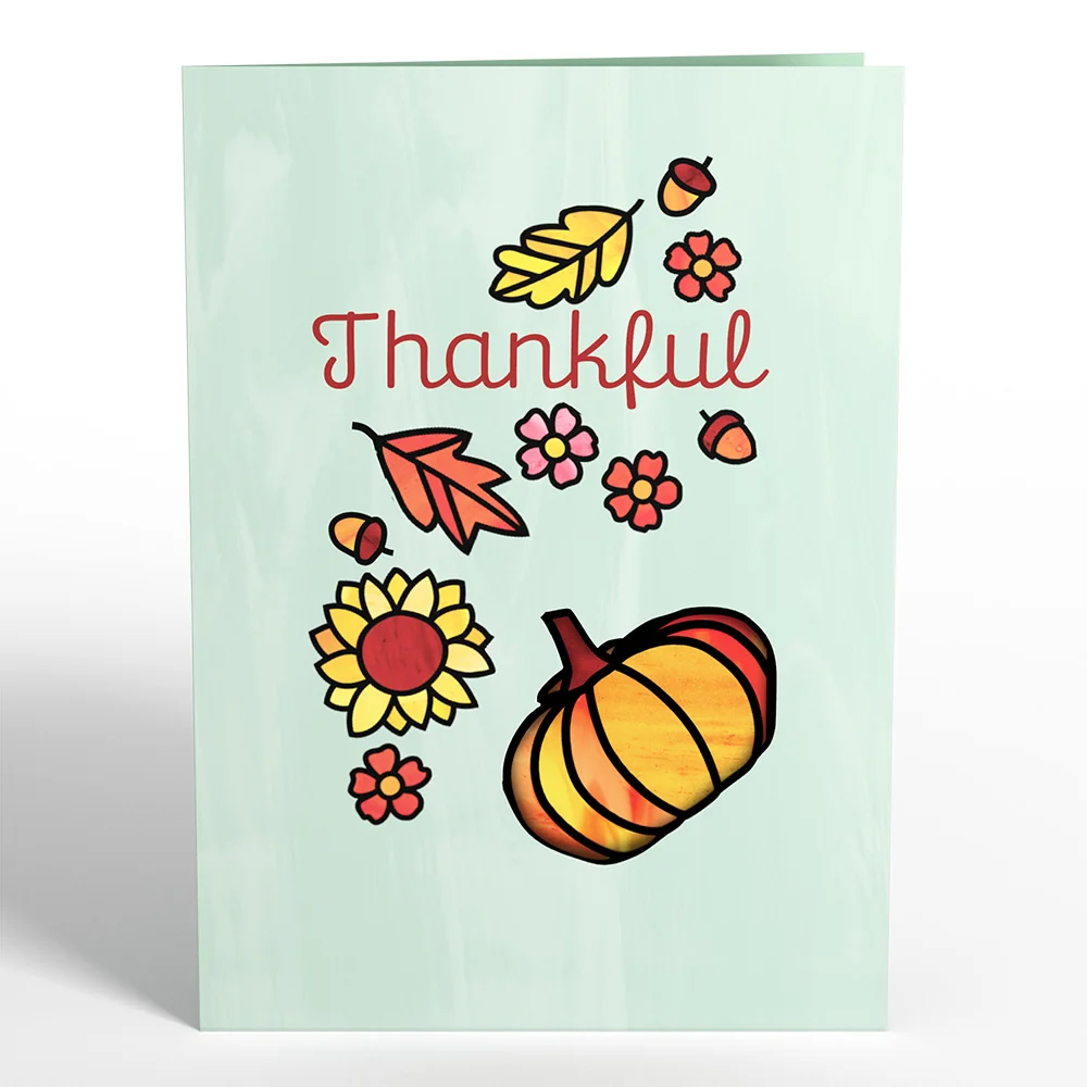 Lovepop Thankful Suncatcher Card & Pop-Up Bouquet Bundle - Image 8