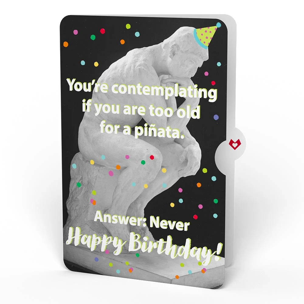 Lovepop Pinata with The Thinker Birthday Pop-Up Card and Sentiment Set - Image 4