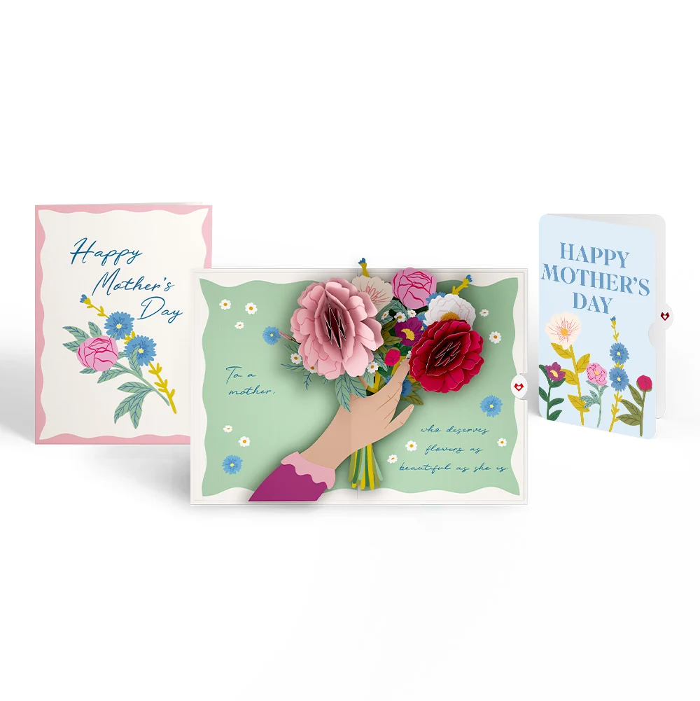 Lovepop Happy Mother’s Day Flowers Mother's Day Pop-Up Card and Sentiment Set