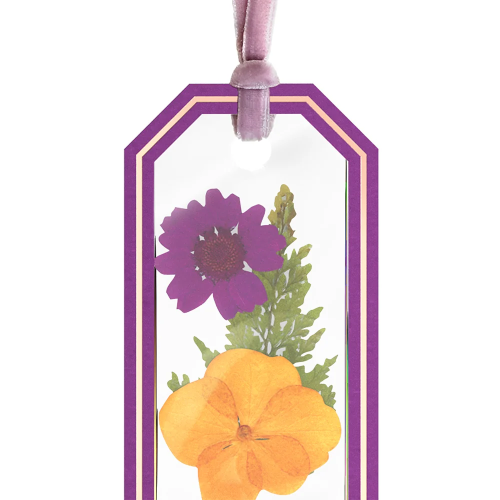Lovepop Best Chapter Yet Petal Pressed Bookmark Card - Image 3