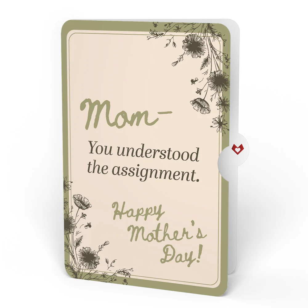 Lovepop Garden Glow Mother’s Day Suncatcher Bouquet and Vintage Sketch Garden Sentiment Set for Mom Glass - Image 4