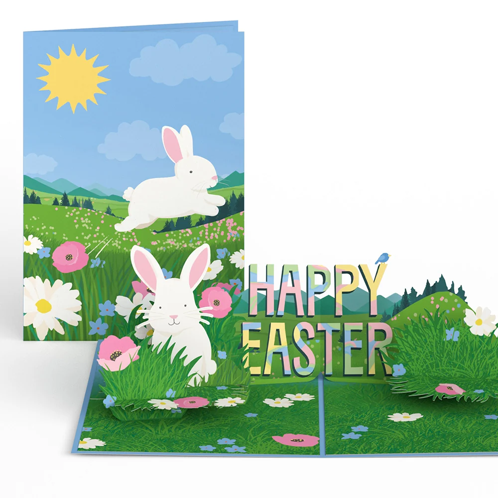 Lovepop Happy Easter Spring Meadow Pop-Up Card