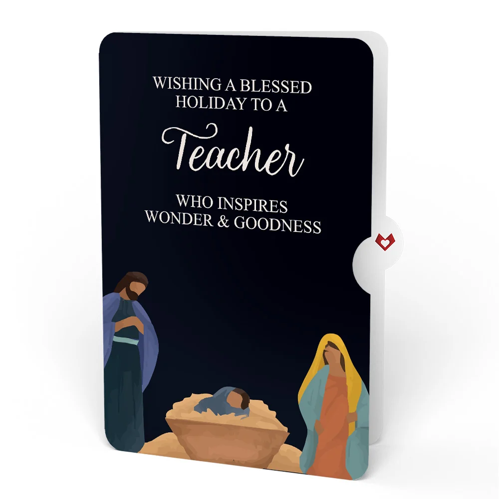 Lovepop Nativity Christmas Tree Pop-Up Card and Sentiment Set for Teacher - Image 4