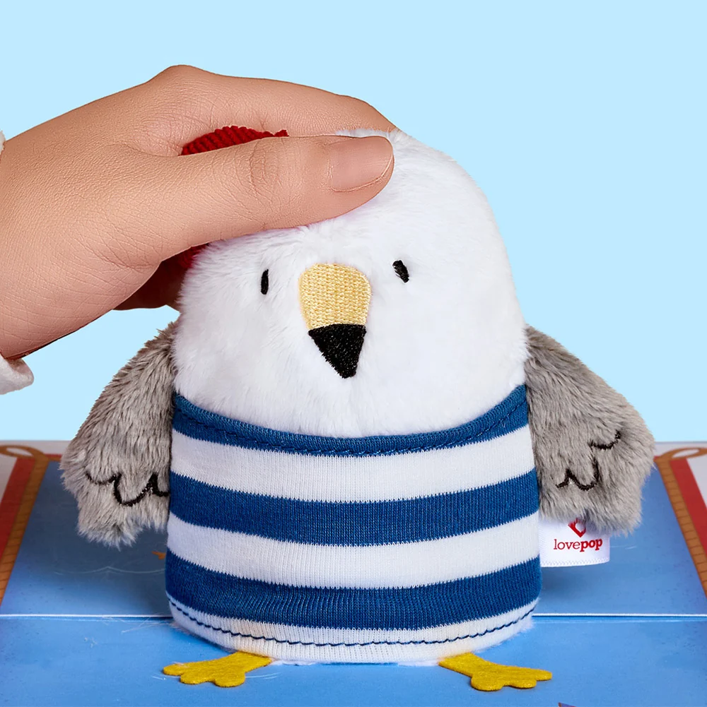 Lovepop 'Ahoy There' Valentine Plushpop Card and Sentiment Set for Teacher - Image 3