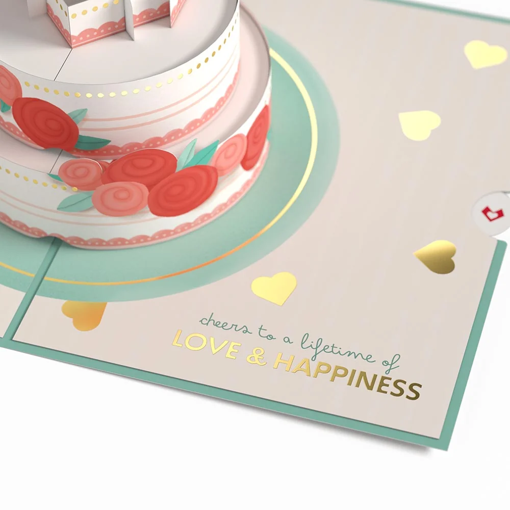 Lovepop Eat, Drink, and Be Married Pop-Up Card - Image 2