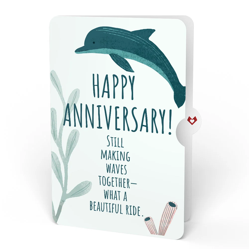Lovepop Seaside Sandcastle Anniversary Pop-Up Card and Sentiment Set - Image 4