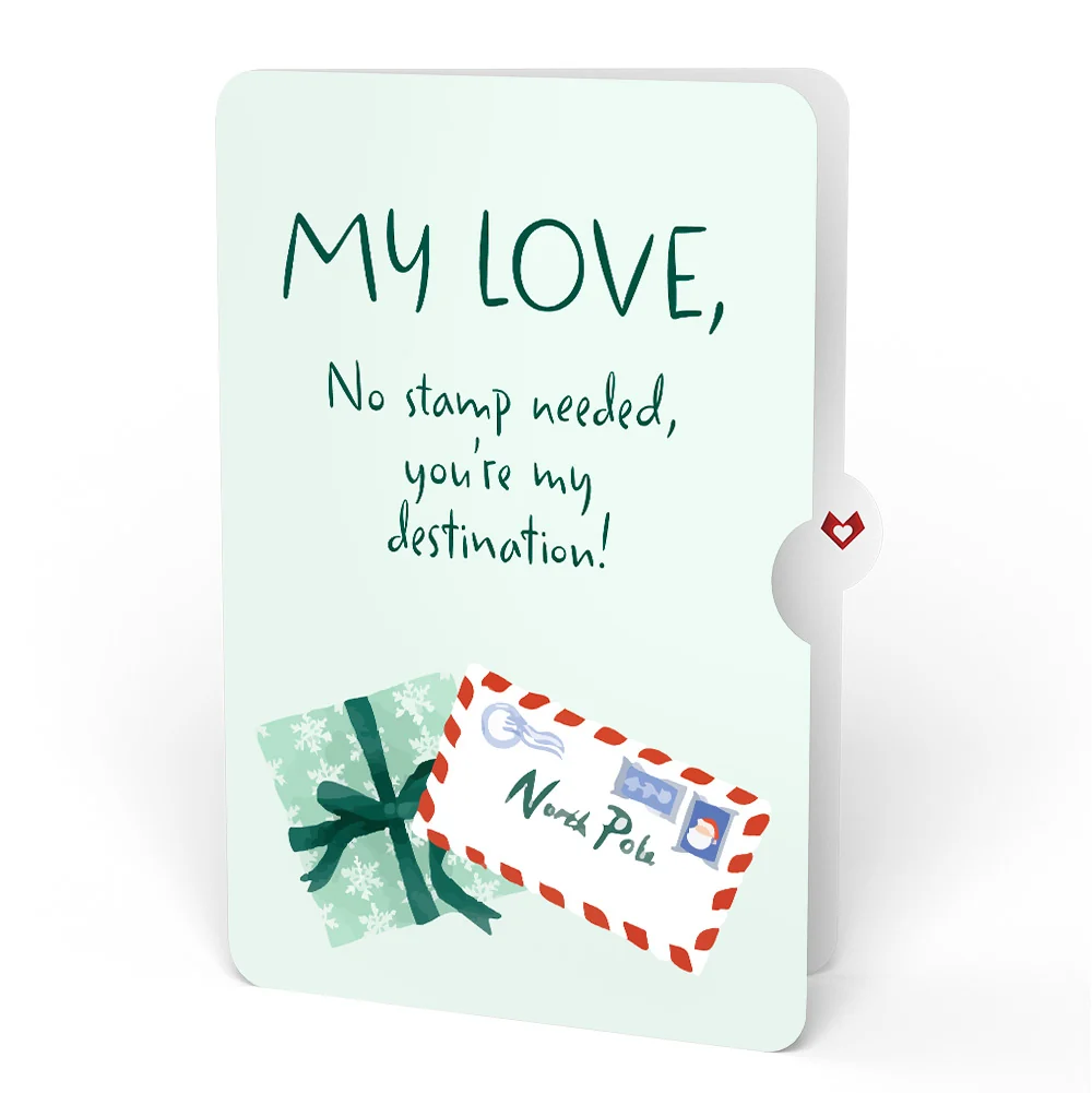 Lovepop Season's Greetings Penguin Surprise Pop-Up Card and Sentiment Set for Partner - Image 4