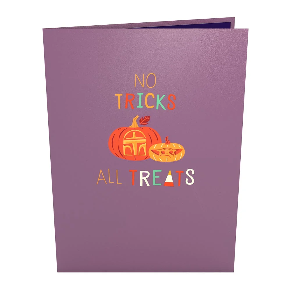 Lovepop Star Wars The Mandalorian Grogu No Tricks All Treats Pop-Up Card - Image 8