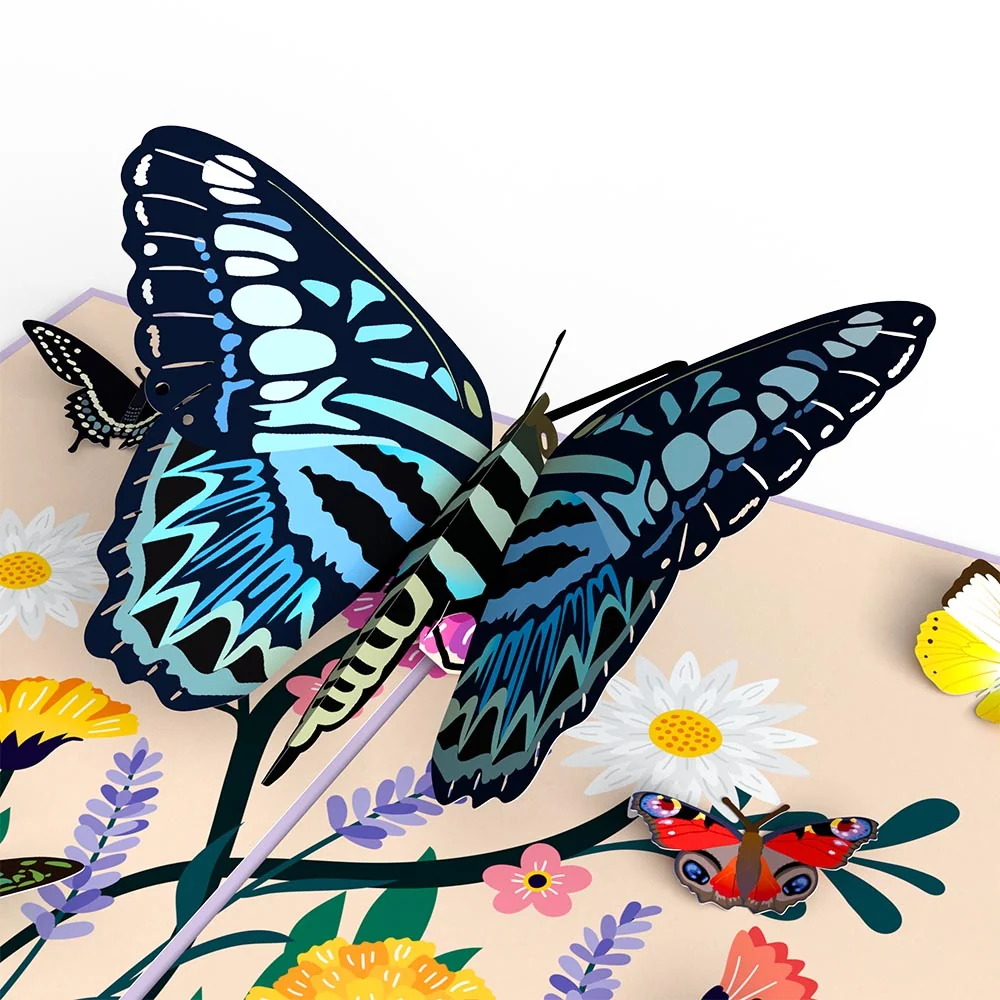 Lovepop Garden Butterflies Mother's Day Pop-Up Card and Sentiment Set for Daughter - Image 3