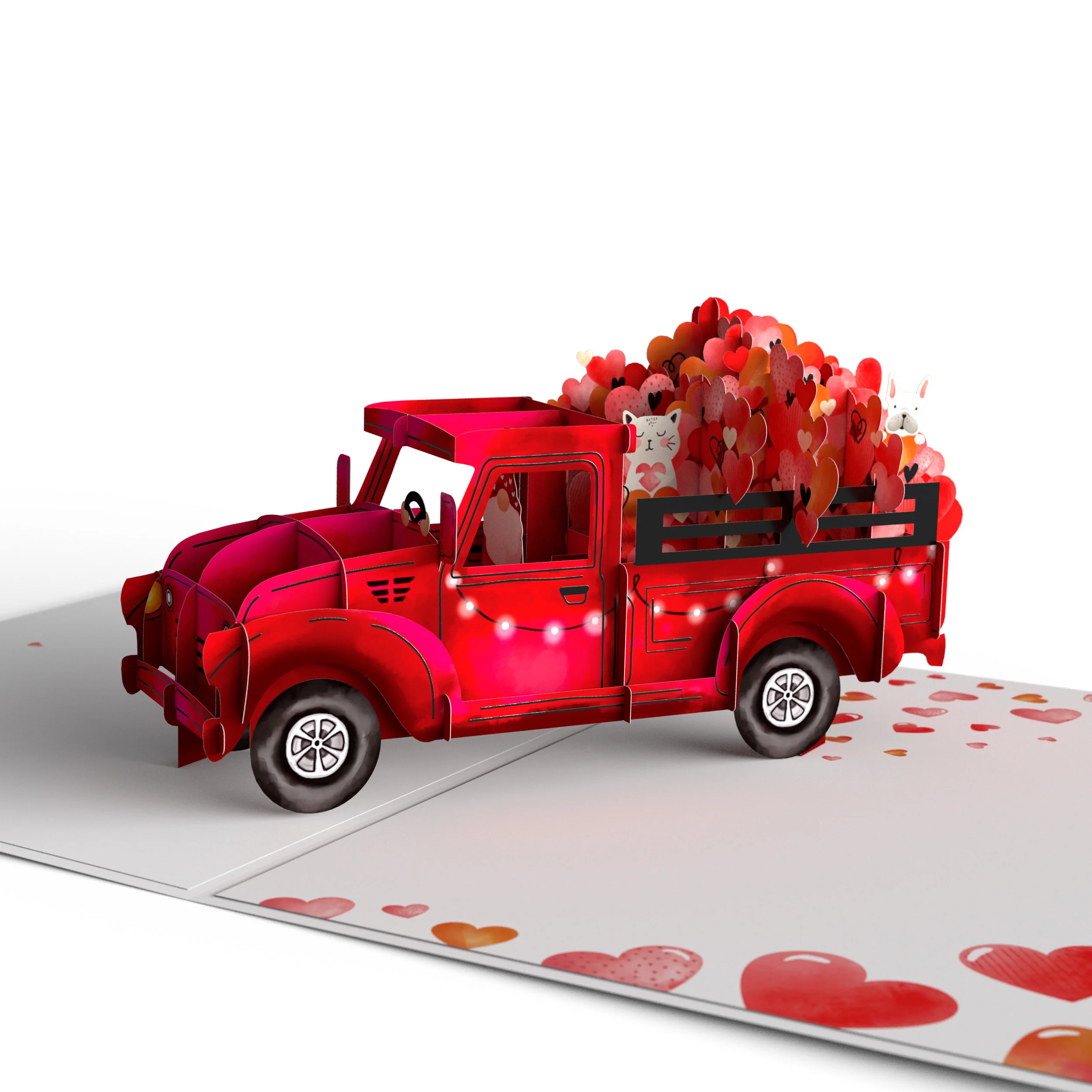 Lovepop Giant Love Delivery Truck Pop-Up Card - Image 2