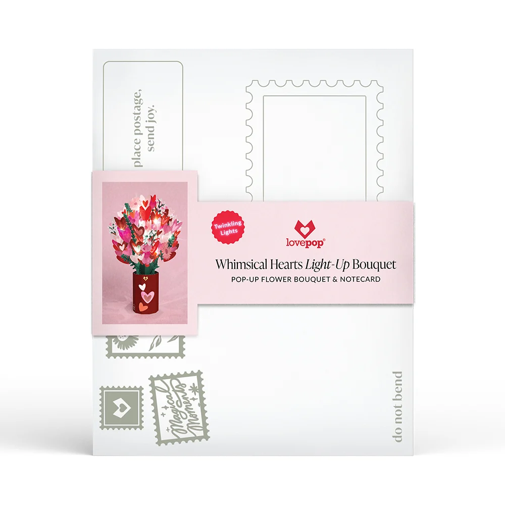 Lovepop You Light Up My Life Light-Up Pop-Up Card & Bouquet Bundle - Image 6