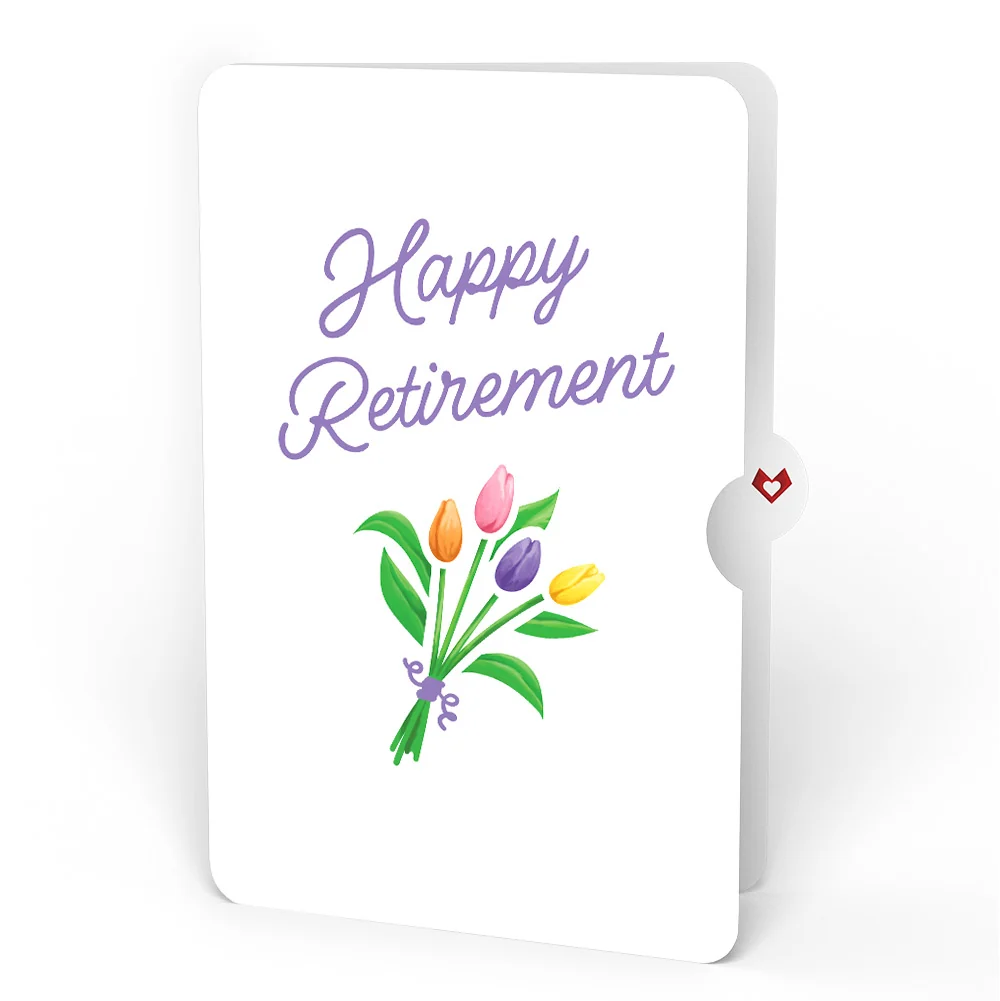 Lovepop Tulips Retirement Pop-Up Card and Sentiment Set Vase - Image 4