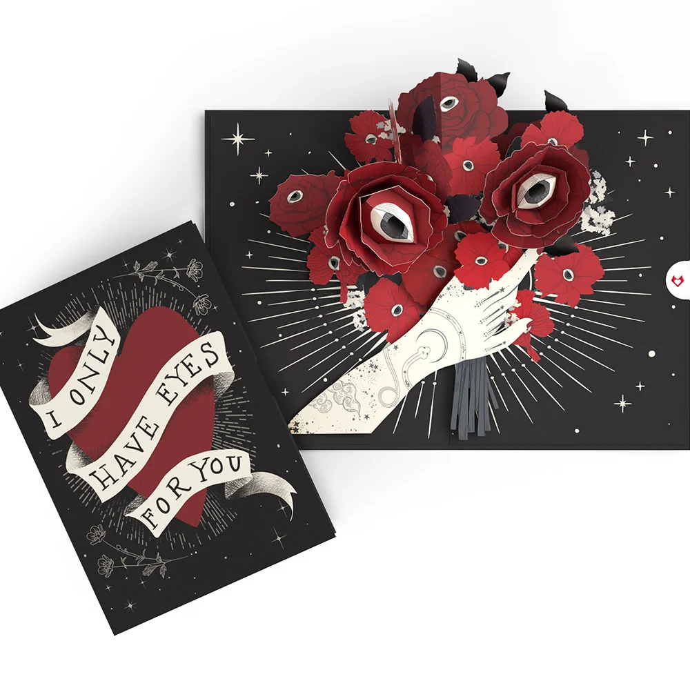 Lovepop Only Have Eyes for You Pop-Up Card - Image 2