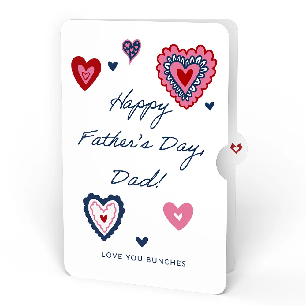 Lovepop Whimsical Hearts Father's Day Light-Up Bouquet and Sentiment Set for Dad Vase - Image 4