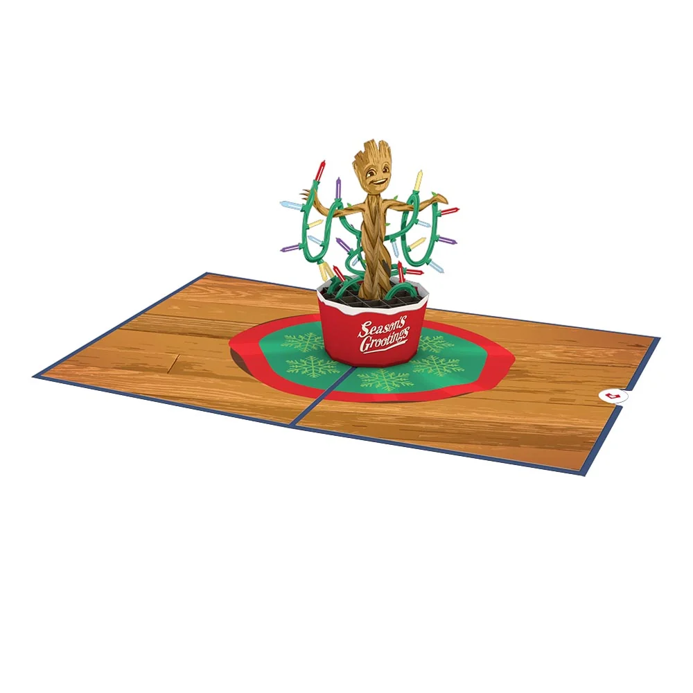 Lovepop Marvel Season's Grootings Pop-Up Card - Image 5