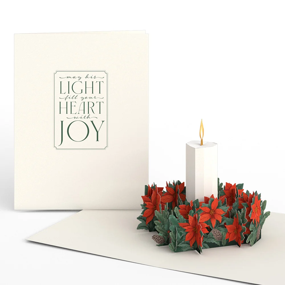 Lovepop Spirit of Christmas Box Set (Assorted 12-pack): Paperpop Card Candle - Image 5