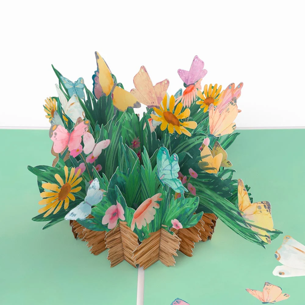 Lovepop Happy Mother’s Day Butterfly Basket Pop-Up Card - Image 5