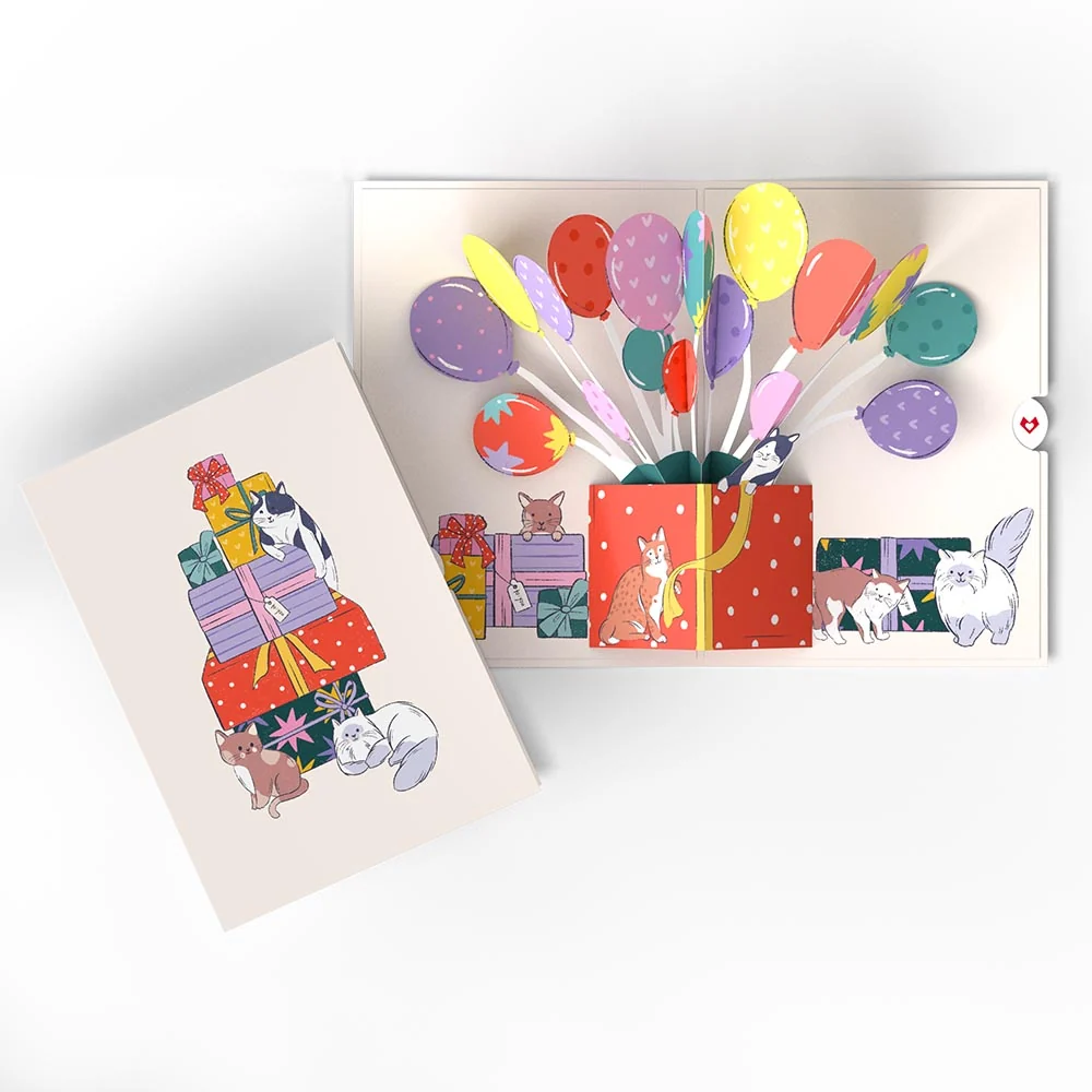 Lovepop Birthday Cats 5-Pack - Image 12