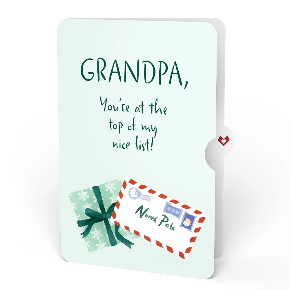 Lovepop Season's Greetings Penguin Surprise Pop-Up Card and Sentiment Set for Grandpa - Image 4