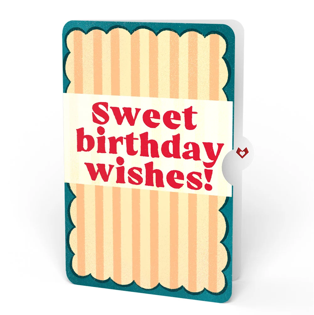 Lovepop Fresh-Picked Cherries Birthday Pop-Up Card and Sentiment Set Cream - Image 4