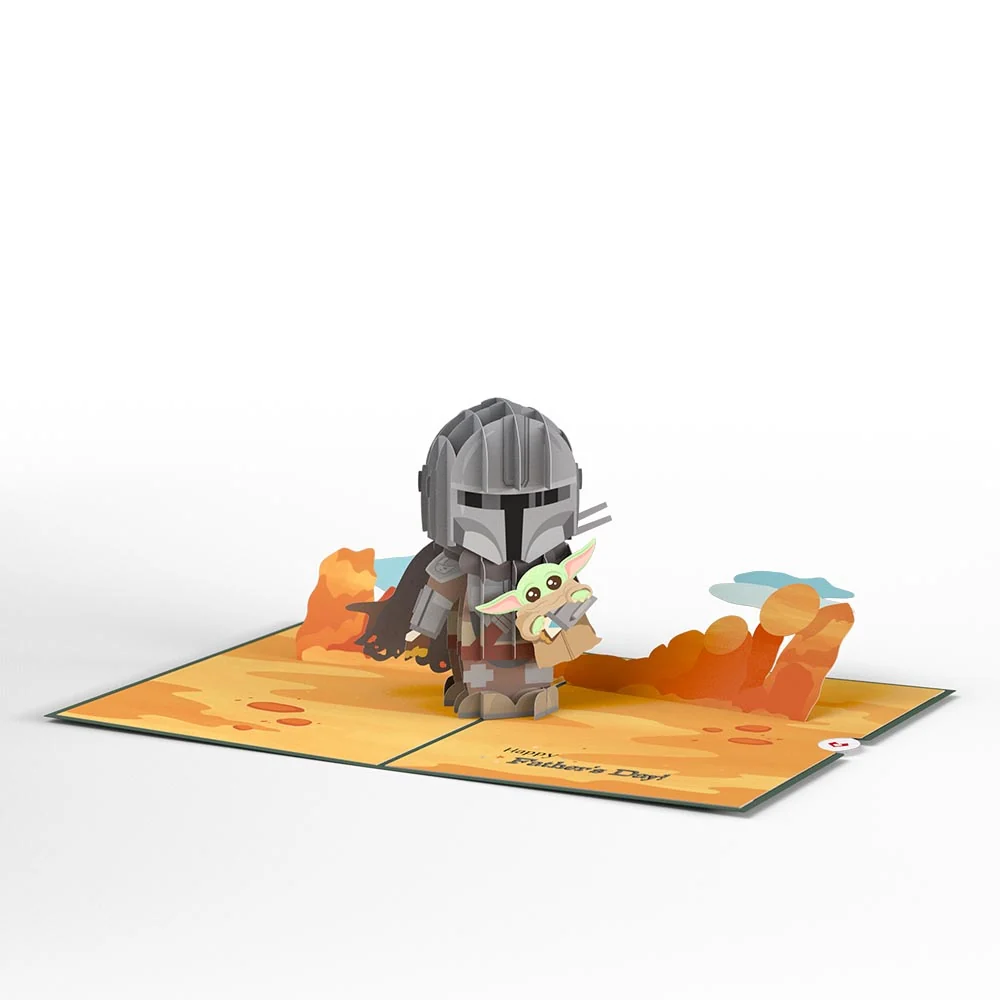 Lovepop Star Wars The Mandalorian Beskar Father's Day Pop-Up Card - Image 5