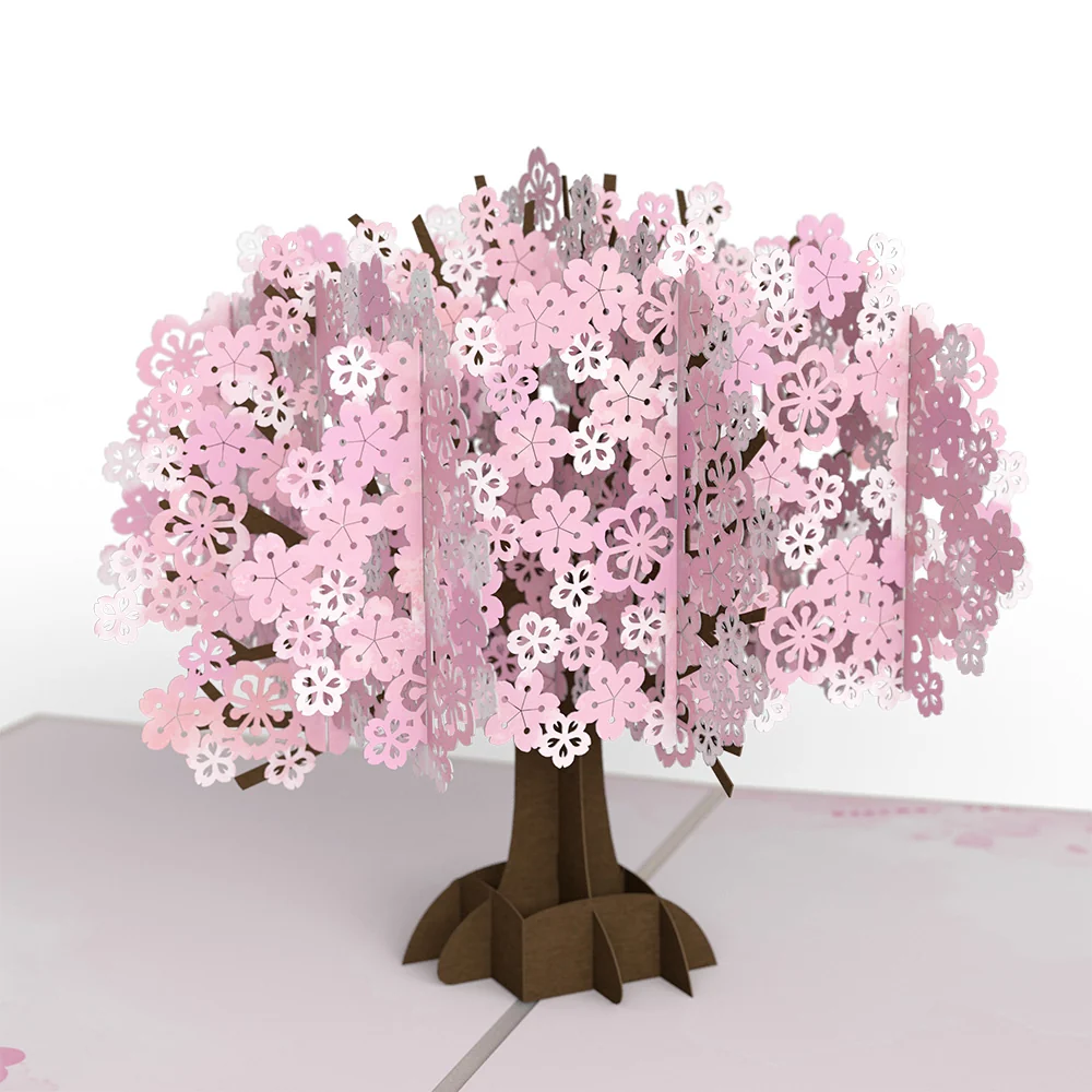 Lovepop Cherry Blossom Birthday Pop-Up Card and Capricorn Zodiac Sentiment Set - Image 3