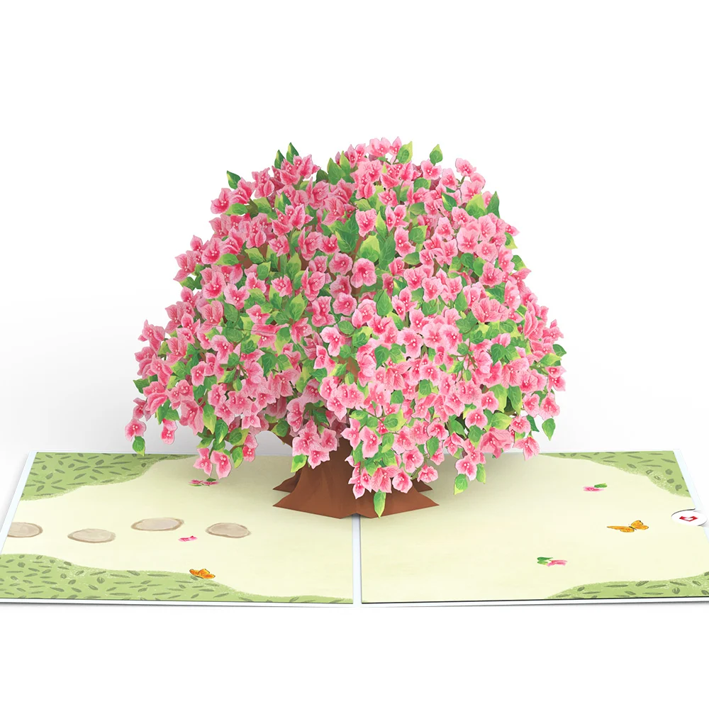 Lovepop Bougainvillea Garden Pop-Up Card - Image 3