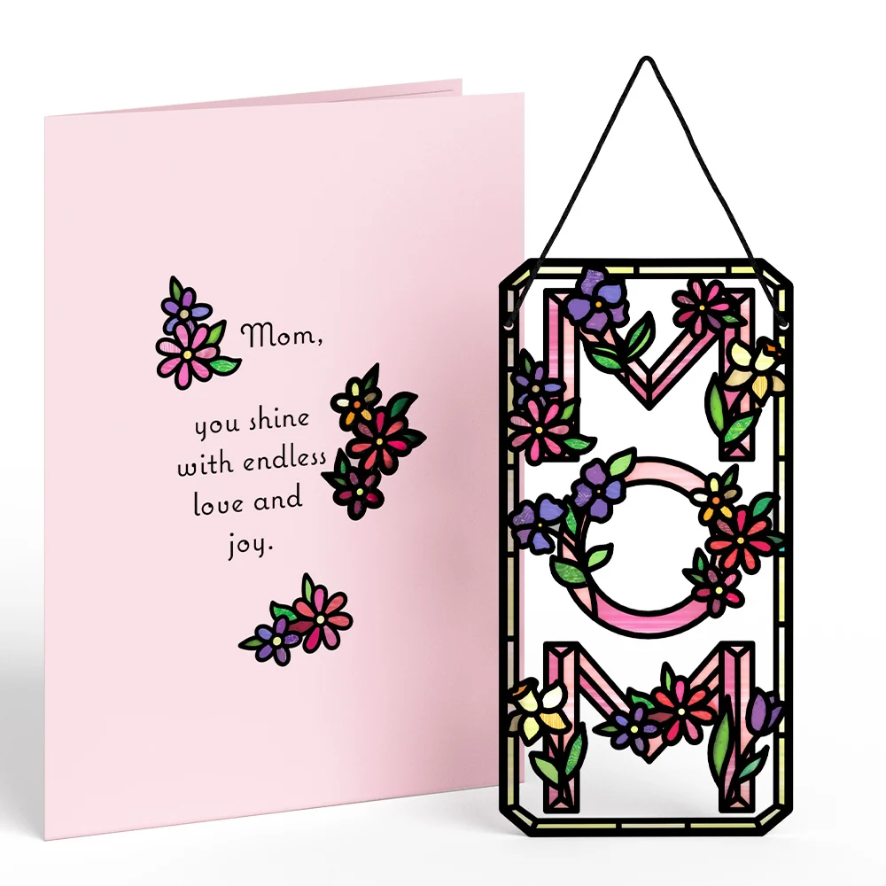 Lovepop Floral Mom Suncatcher Card - Image 2