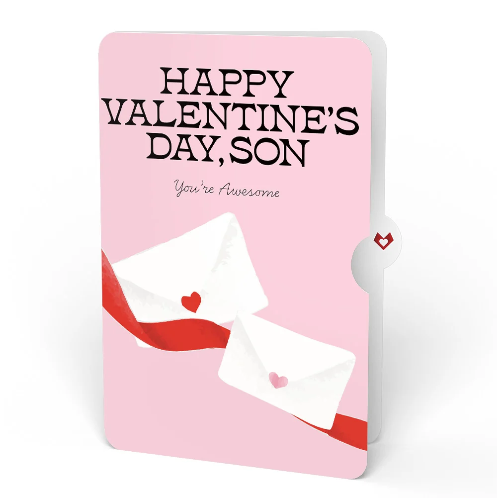 Lovepop French Love Dog Valentine Plushpop Card and Sentiment Set for Son - Image 4