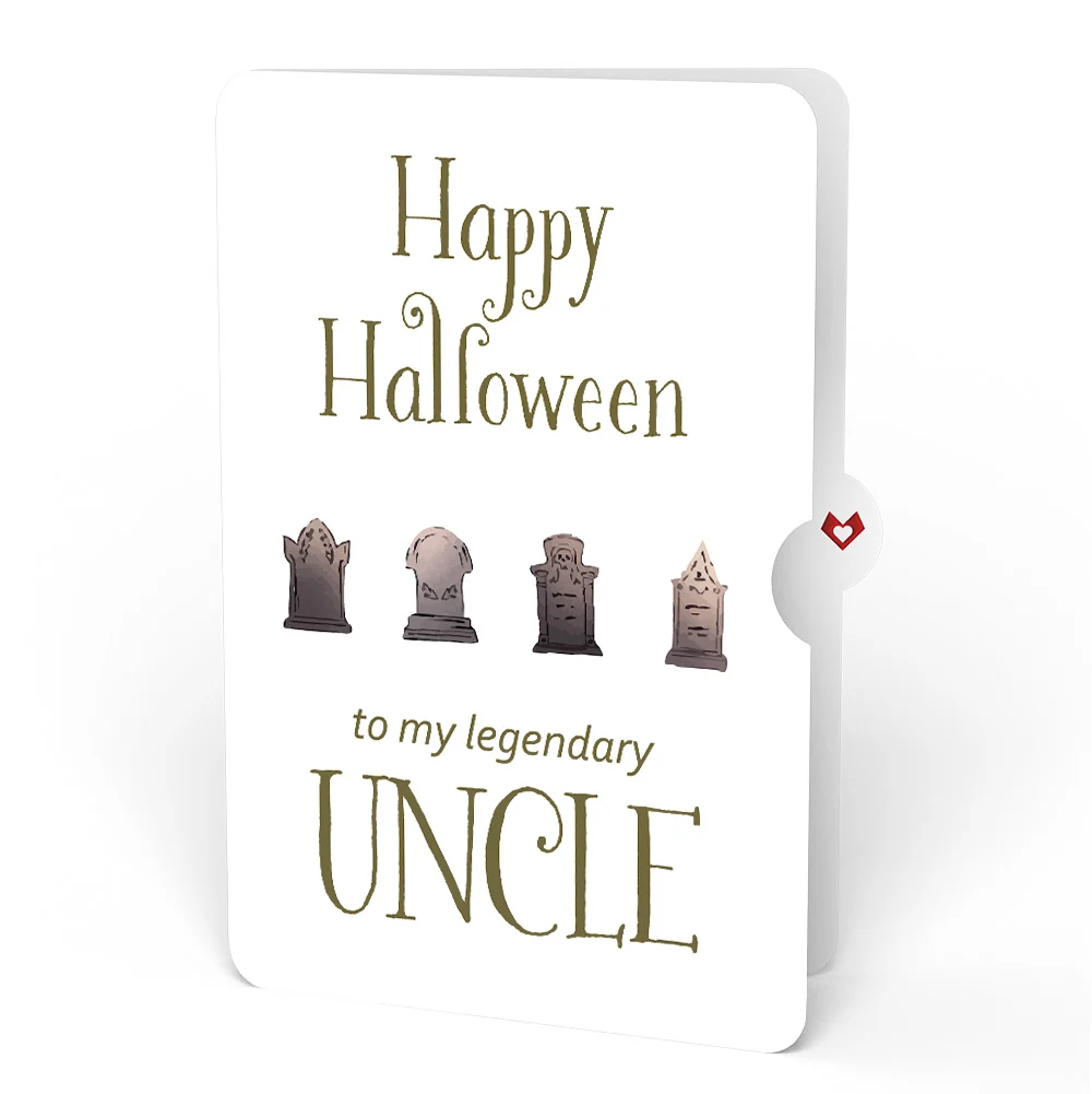 Lovepop Headless Horseman Halloween Pop-Up Card and Sentiment Set for Uncle - Image 4