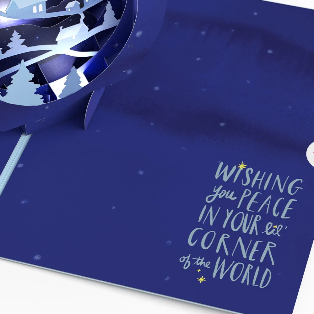 Lovepop Season of Light Winter Village Light-Up Pop-Up Card - Image 4