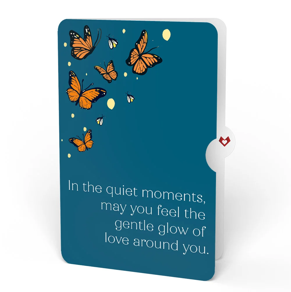 Lovepop Thinking of You Butterfly Jar Sympathy Light-Up Pop-Up Card and Sentiment Set - Image 4