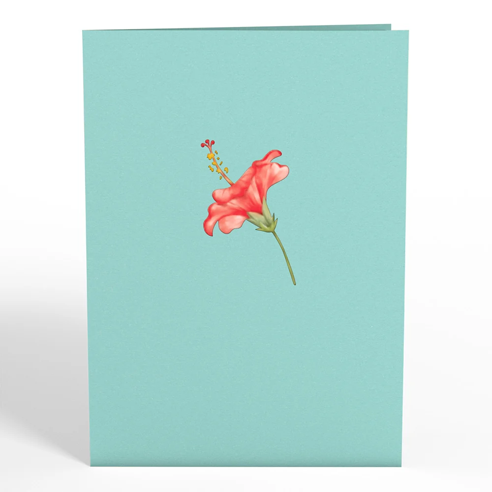 Lovepop Hibiscus Bloom Pop-Up Card - Image 4