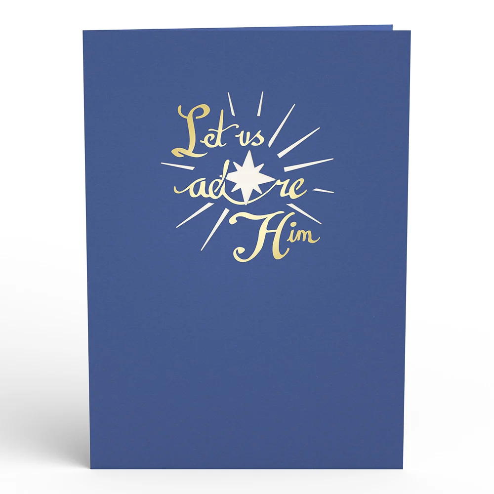 Lovepop Nativity Christmas Tree Pop-Up Card - Image 4